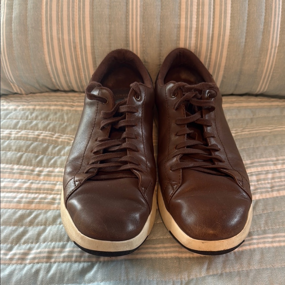 Men’s Cole Haan Dark Brown Leather Sneakers size 13M